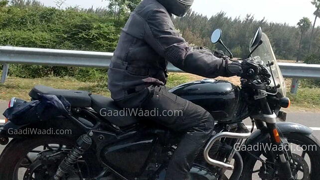 Royal Enfield Himalayan action