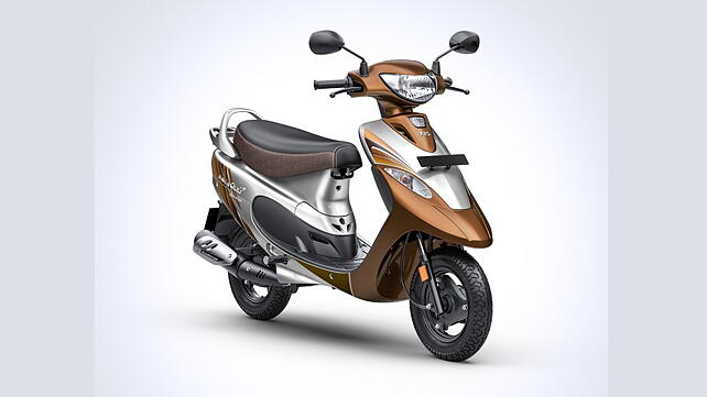 TVS Scooty Pep Plus Right Front Three Quarter