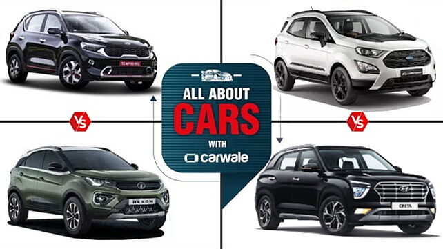 All About Cars - Kia Sonet vs Tata Nexon, Ford EcoSport vs Hyundai Creta, Altroz i Turbo Launch