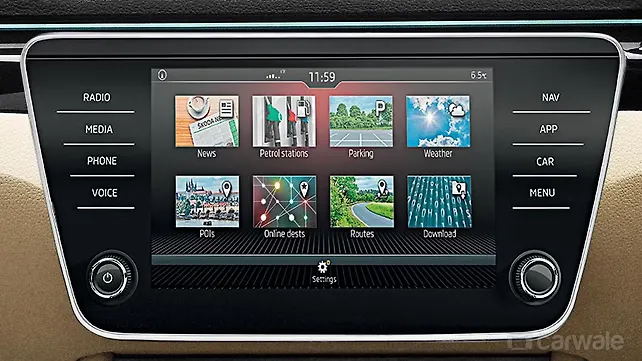 Система infotainment skoda