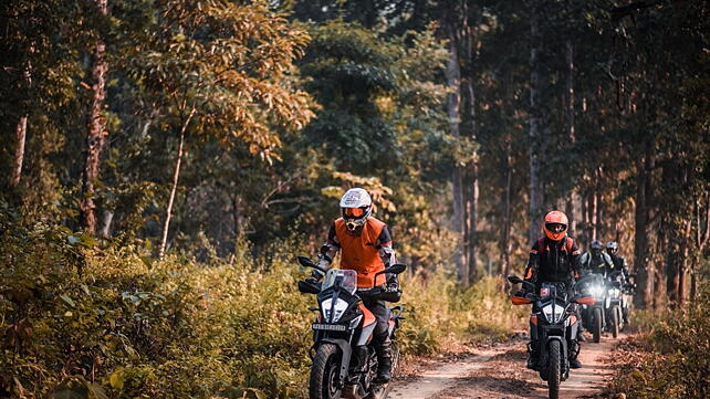 KTM 390 Adventure Front View