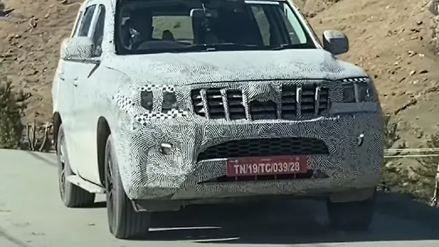नई महिंद्रा स्कॉर्पियो दोबारा आई नज़र और मॉडल में हो सकता है, सनरूफ़ नई महिंद्रा स्कॉर्पियो दोबारा आई नज़र और मॉडल में हो सकता है, सनरूफ़