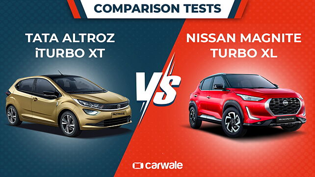 Turbo petrol spec comparison – Nissan Magnite XL Vs Tata Altroz XT