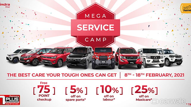 Mahindra M-Plus mega-service camp to be held from 8 February to 18 February, 2021