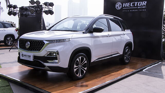 MG Hector petrol CVT to be launched in India on 11 February 