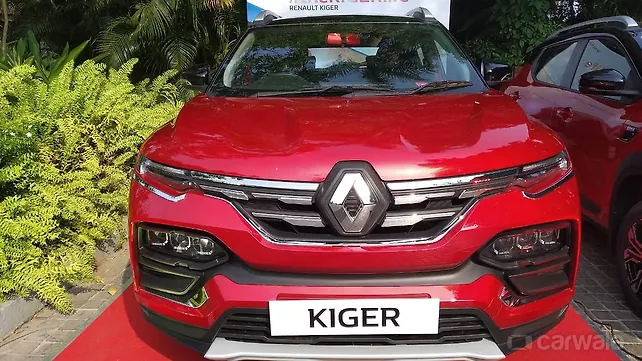 Renault Kiger with accessories - Now in pictures Renault Kiger with accessories - Now in pictures