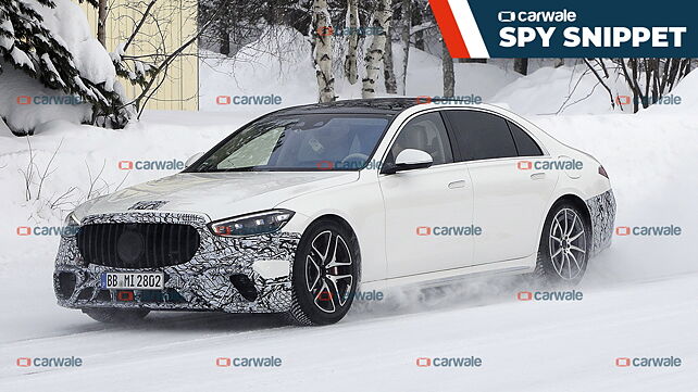 New Mercedes-AMG S63e spotted winter testing 