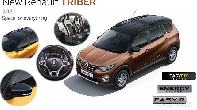 2021 Renault Triber details and features leaked ahead of launch in India