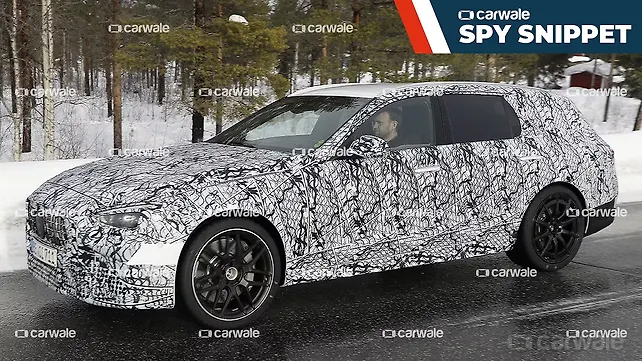 2022 Mercedes-AMG C63 estate with hybrid power spotted on test 2022 Mercedes-AMG C63 estate with hybrid power spotted on test