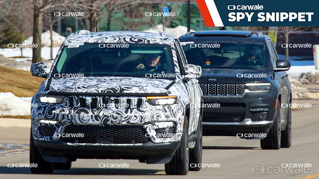 2022 Jeep Grand Cherokee spied testing