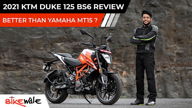 KTM Duke 125 BS6 Video Review: Yamaha MT 15 and TVS Apache RTR 160 4V Rival