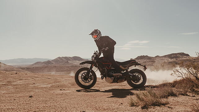 Ducati Scrambler Desert Sled Left Side View