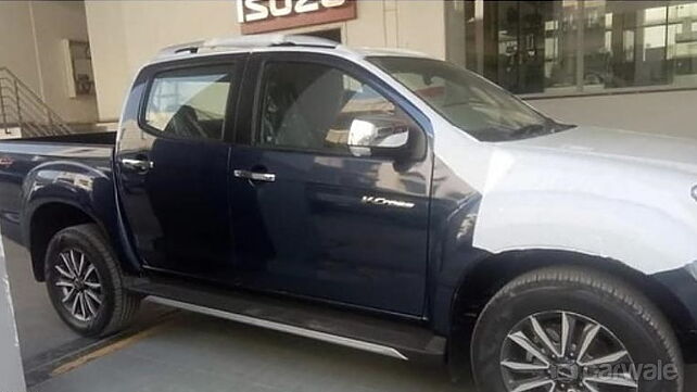 New BS6 Isuzu D-Max V-Cross spotted at dealerships