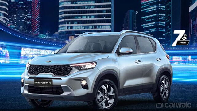 Kia Sonet seven-seater unveiled in Indonesia
