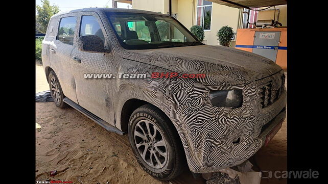 New 2021 Mahindra Scorpio automatic spotted with sunroof; interior design leaked