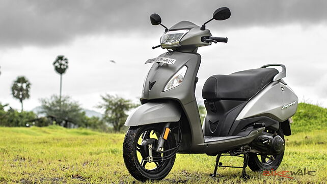 TVS Jupiter available with low cost EMI scheme in April 2021