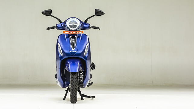 Bajaj Chetak Front View