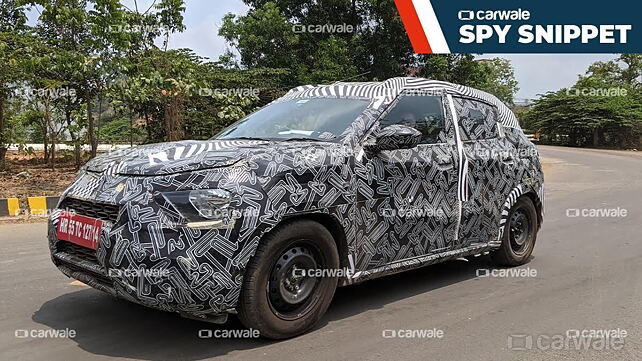 Citroen C21 compact SUV spied in production guise ahead of global unveil