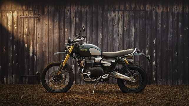 Triumph Scrambler 1200 Steve McQueen Edition listed on India website ahead of launch