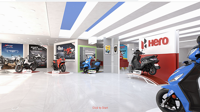 Hero MotoCorp introduces virtual showroom feature in India