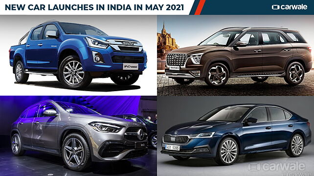 New car launches in India in May 2021