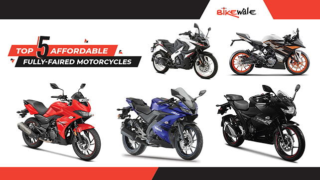 Top 5 affordable fully-faired motorcycles - BikeWale