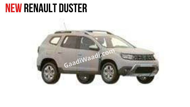 Renault files design patent for new-gen Duster in India