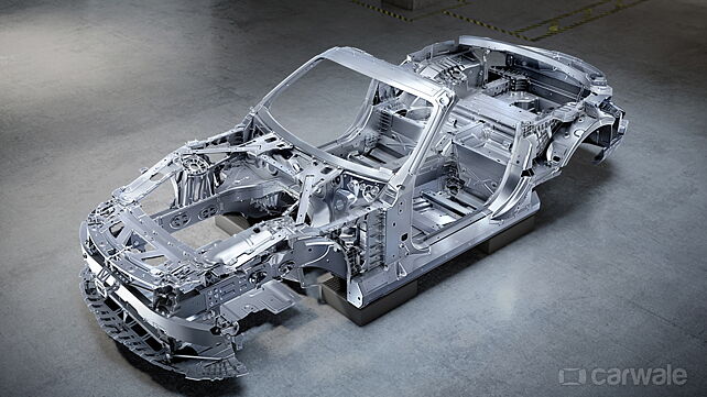 Mercedes-AMG showcases new bodyshell for the upcoming SL