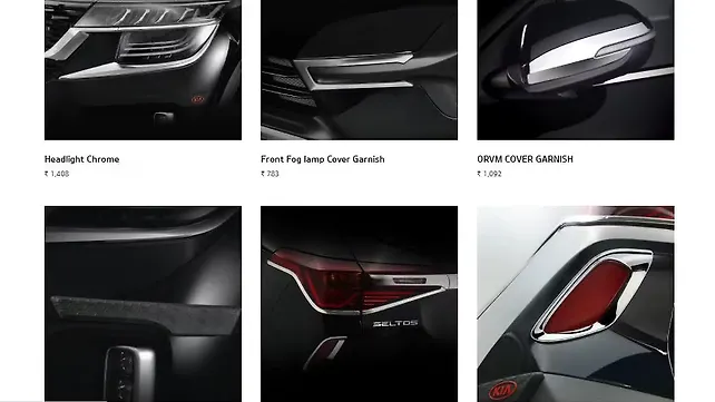 2021 Kia Seltos accessories detailed CarWale