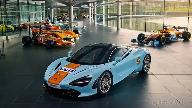 McLaren 720S Gulf Oil Limited Edition - Now in Pictures - CarWale