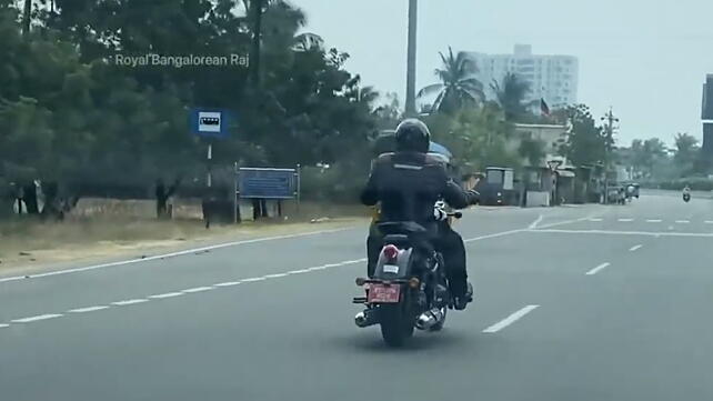 Royal Enfield  Rear View