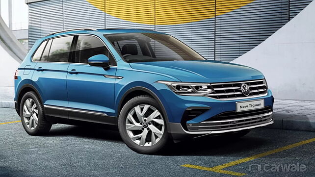 Upcoming Volkswagen Tiguan facelift - Now in pictures