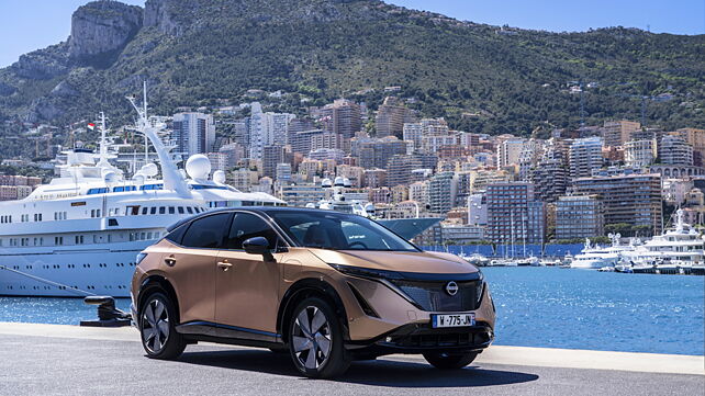 All-electric Nissan Ariya crossover revealed in Monaco 