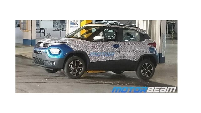 Production-ready Tata HBX partially drops camouflage; reveals new details