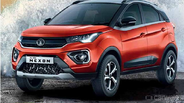 Tata Nexon gets new five spoke dual-tone alloy wheels - CarWale