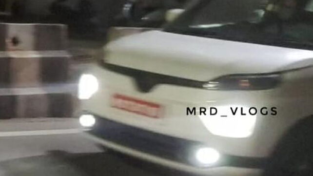 Maruti Suzuki Wagon R-based Toyota EV spied testing