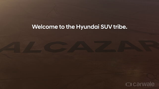 Hyundai releases new teaser for Alcazar SUV ahead of launch