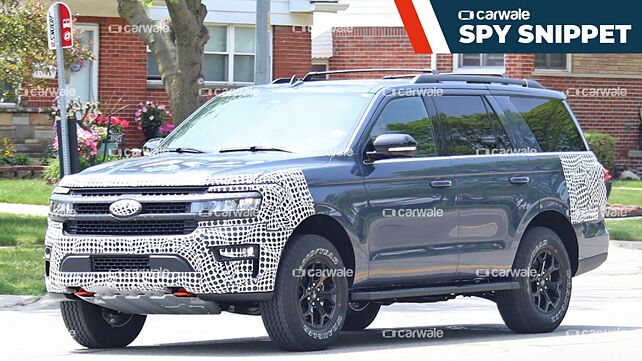 Ford’s upcoming full-size SUV Expedition spotted on test again 