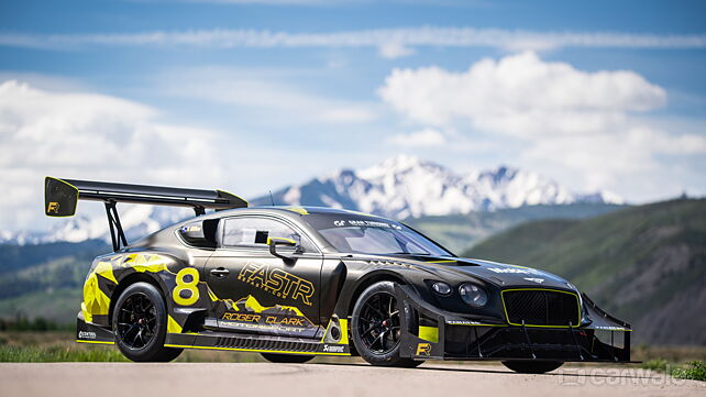 Bentley Continental GT3 Pikes Peaks is a biofuel-powered hill climb monster