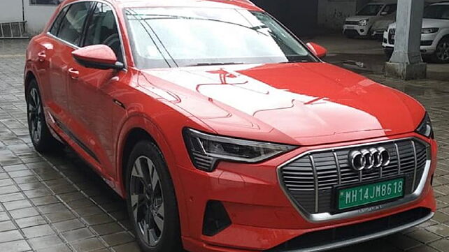 New Audi e-tron arrives at dealership ahead of launch