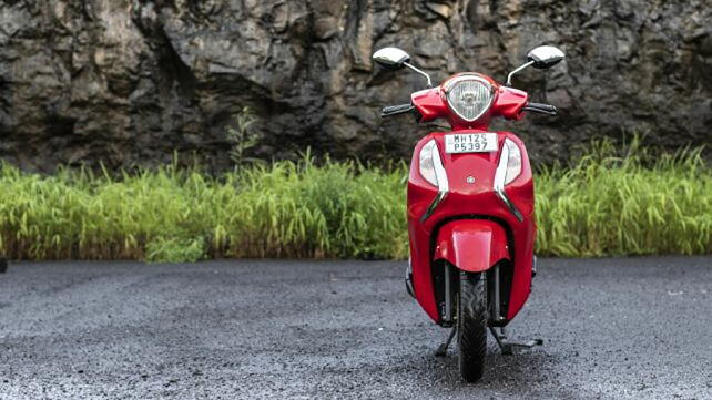 Yamaha Fascino 125 Front View