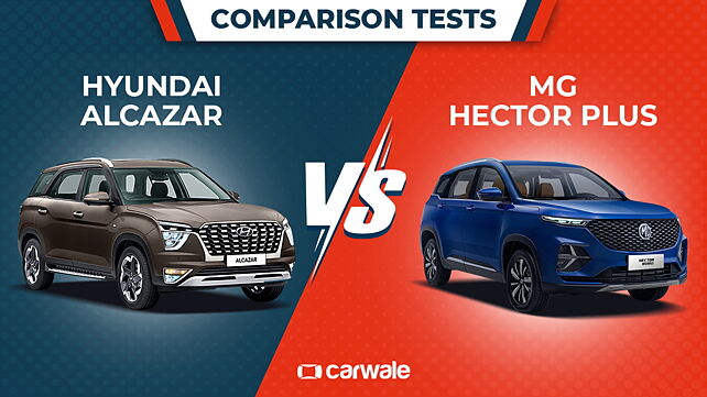 Spec comparison: Hyundai Alcazar Vs MG Hector Plus