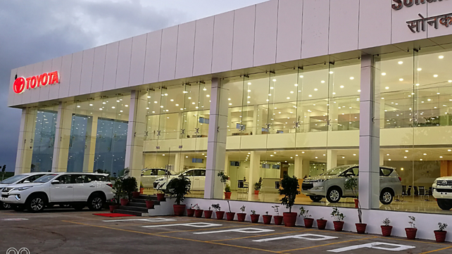Infographics Toyota Showroom