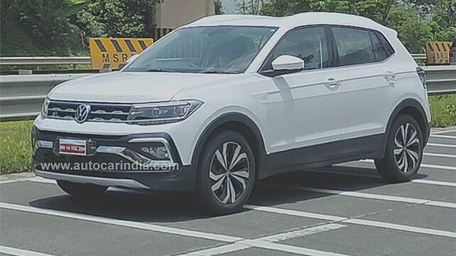 Production-ready Volkswagen Taigun spotted testing undisguised