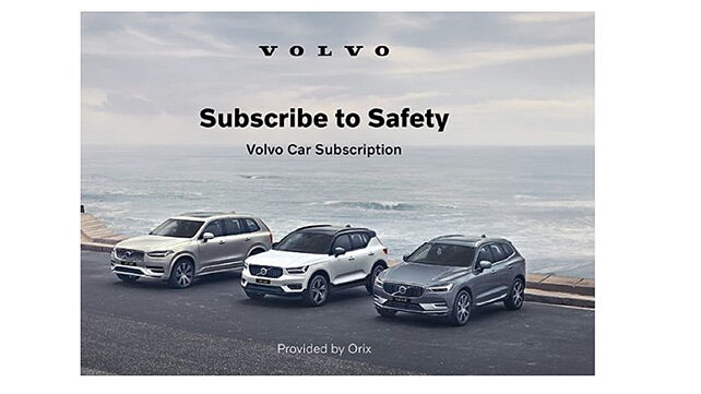 Volvo India introduces car subscription programme