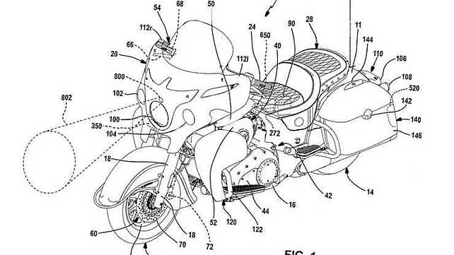 Indian Motorcycle developing radar and camera safety systems