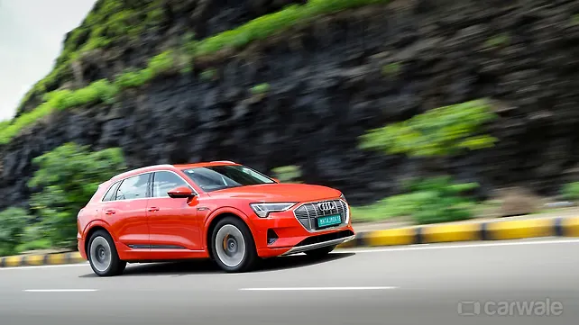 Audi e-tron Right Front Three Quarter Audi e-tron Right Front Three Quarter