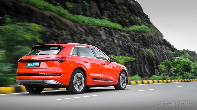 Audi e-tron Right Rear Three Quarter Audi e-tron Right Rear Three Quarter