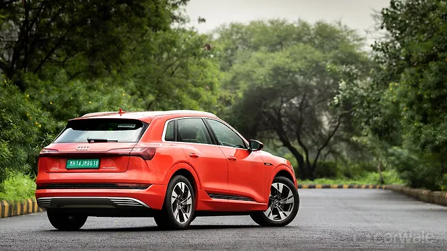 Audi e-tron Right Rear Three Quarter Audi e-tron Right Rear Three Quarter
