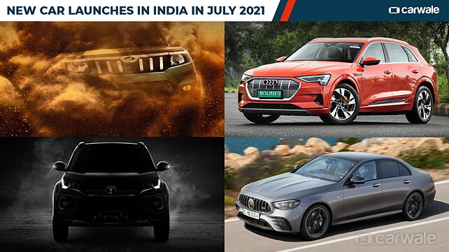 New car launches in India in July 2021